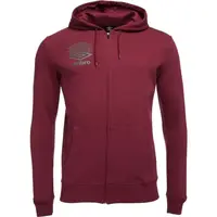 Umbro FW TERRACE ZIP Pánská mikina, vínová, velikost