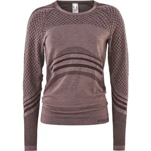 KARI TRAA OLINE Dámské funkční Merino triko, růžová, velikost