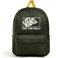 Vans OLD SKOOL Městský batoh, tmavě zelená, velikost