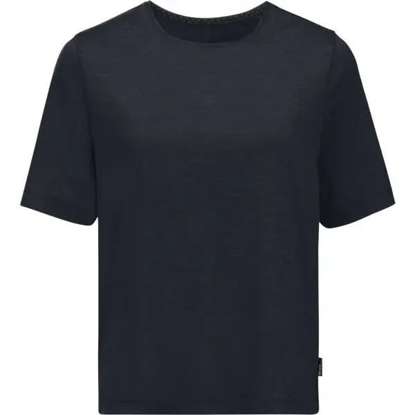 Jack Wolfskin TRAVEL T W Dámské triko, tmavě modrá, velikost