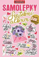 Samolepkový sešit: Svatební album (Více než 220 ks samolepek!)