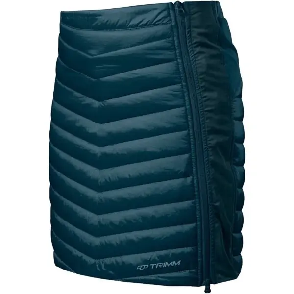 TRIMM RONDA Dámská zateplená sukně, modrá, velikost