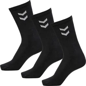 Hummel 3-PACK BASIC SOCK Ponožky, černá, velikost