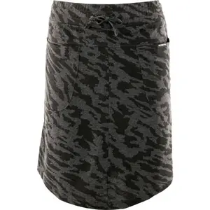 ALPINE PRO CUWERA Dámská sukně, černá, velikost