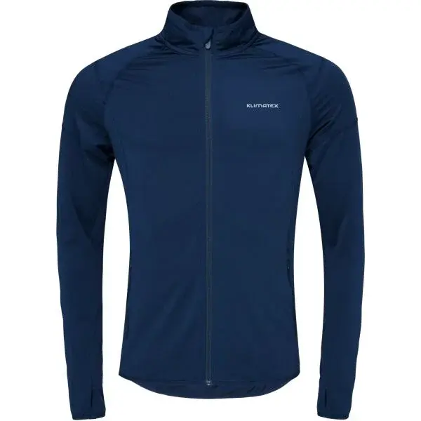 Klimatex PAUL Pánská zateplená mikina, tmavě modrá, velikost