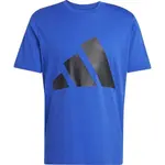 adidas BIG LOGO TEE Pánské tričko, modrá, velikost XXL