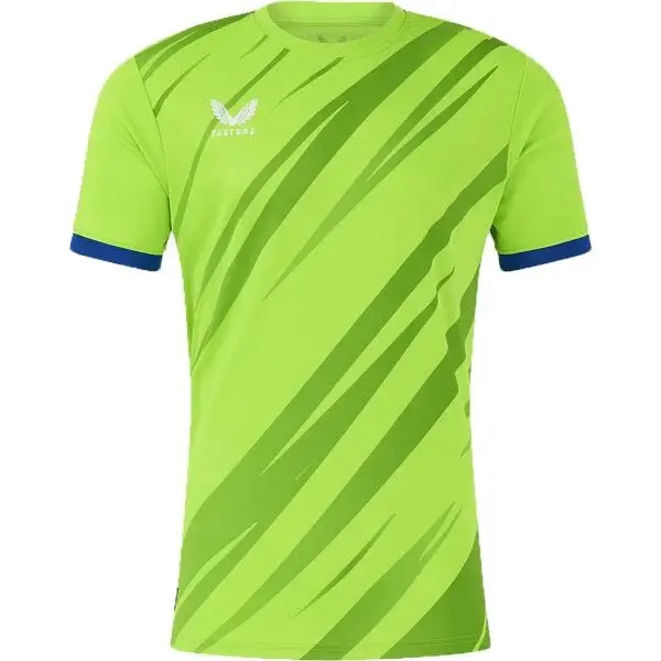 CASTORE TOP SS JERSEY Pánský fotbalový dres, světle zelená, velikost XXL