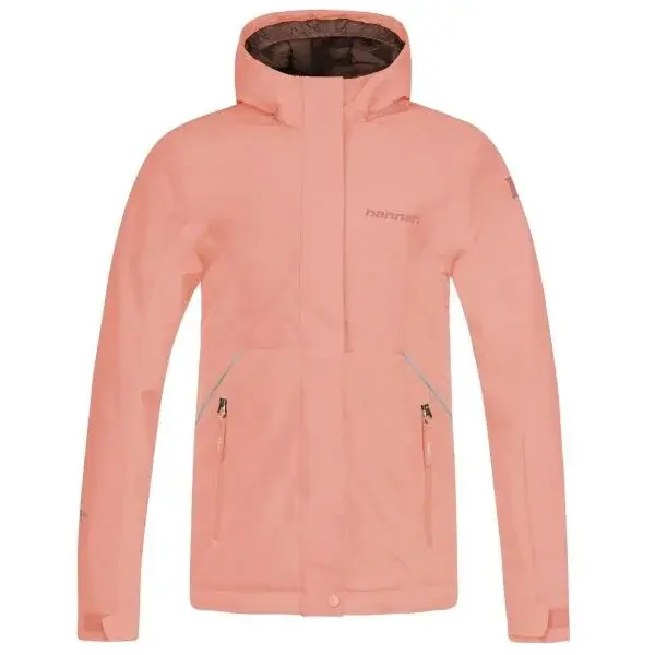 Hannah VALA JR Dívčí lyžařská bunda, lososová, velikost 158-164