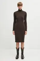 Šaty s příměsí vlny MM6 Maison Margiela