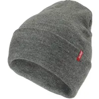 Levi's&reg; SLOUCHY RED TAB BEANIE Pánská zimní čepice, šedá, velikost UNI