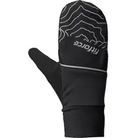 Fitforce PHANTOM Rukavice na běhání, černá, velikost