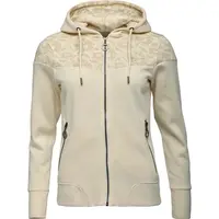 Willard KALIMA Dámská celorozepínací mikina, béžová, velikost