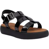 Geox D CAMALEI Dámské sandály, černá, velikost