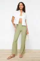 Dámske nohavice Trendyol Stitched