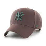 Kšiltovka s příměsí vlny 47 brand MLB New York Yankees hnědá barva, B-MVPSP17WBP-BWF