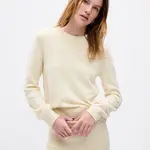 Krémový dámsky basic sveter GAP