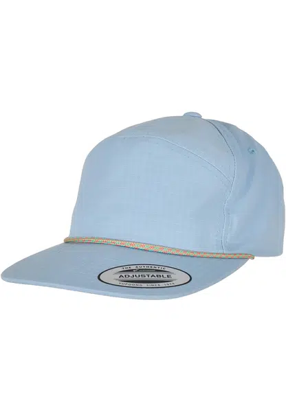 Color Braid Jockey Cap Light Blue