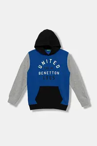 Detská bavlnená mikina United Colors of Benetton