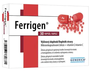 GENERICA Ferrigen 30 kapslí