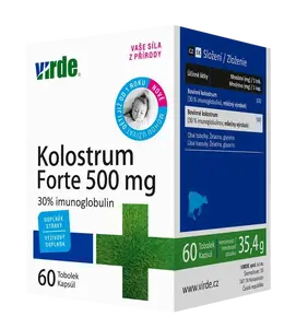 VIRDE Kolostrum Forte 500 mg 60 tobolek