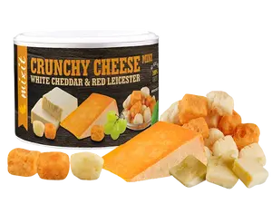 MIXIT Křupavý sýr: White Cheddar & Red Leicester 70 g