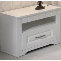 Noční stolek Atik, bílý