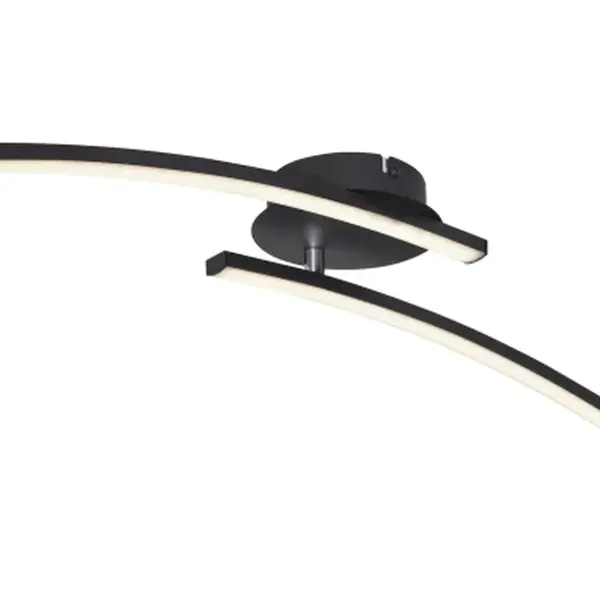 Stropní LED osvětlení Tansy 59 cm, černé