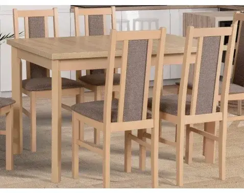 Obdélný jídelní stůl Maxim 120x80 cm, dub sonoma