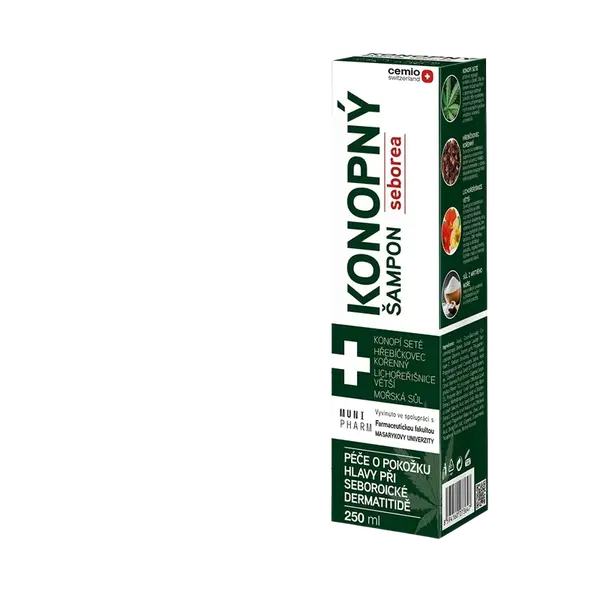 CEMIO Konopný šampon Seborea 250 ml