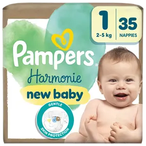 PAMPERS Dětské plenky, velikosti 1 35 ks