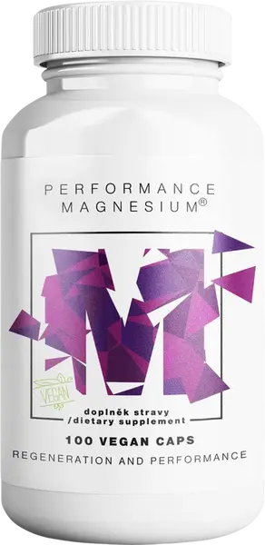 BRAINMAX Performance Magnesium® 1000 mg - Hořčík 200 mg + Vitamín B6 P5P 100 kapslí