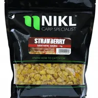 Nikl vařený partikl kukuřice 1 kg - strawberry