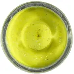 Berkley těsto na pstruhy natural glitter troutbait česnek - třpytivá sluničkově žlutá