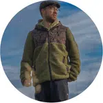 One more cast bunda pb sherpa fleece - l