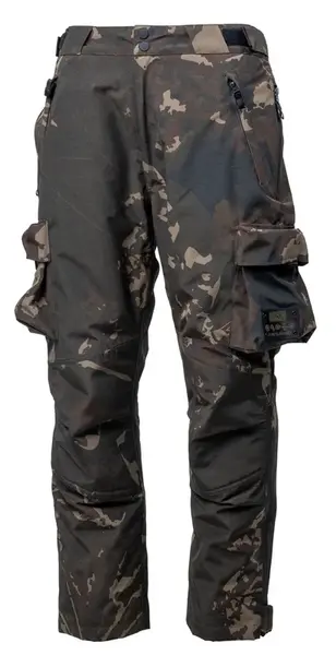 Nash kalhoty zero tolerance helluva waterproof trousers camo - xxl
