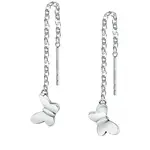 Morellato Dlouhé ocelové náušnice Motýlci Passioni SAUN33