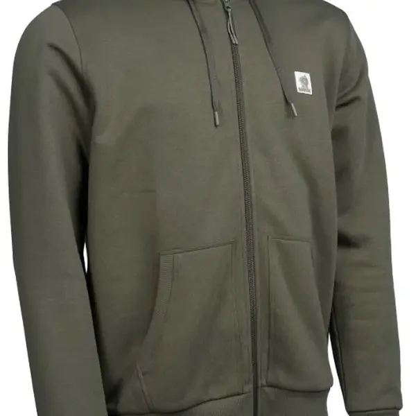 Nash mikina make it happen badge zipped hoody green - xxl