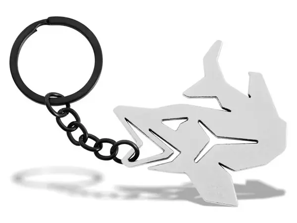 Delphin klíčenka s otvírákem na lahve pikener stříbrná