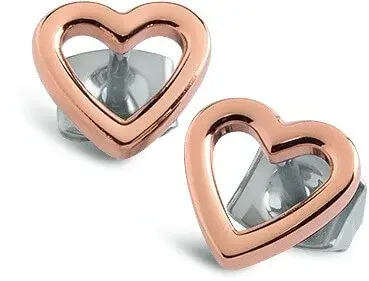 Boccia Titanium Srdíčkové titanové náušnice 05029-03