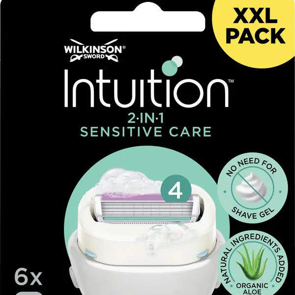 Wilkinson Sword Náhradní hlavice Intuition Sensitive Care 6 ks