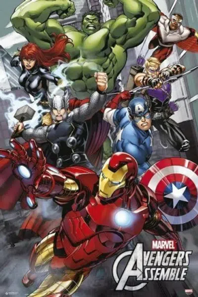 Plakát Marvel - Avengers Assemble