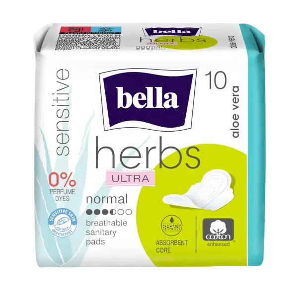 Bella Herbs Aloe Vera Normal hygienické vložky 10 ks