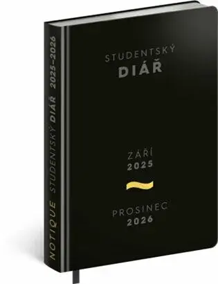 Studentský diář Academia (září 2025 - prosinec 2026)