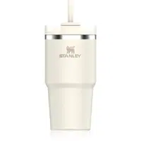 Stanley Quencher H2.O FlowState™ Tumbler nerezový tumbler s brčkem malý Cream 2.0 600 ml