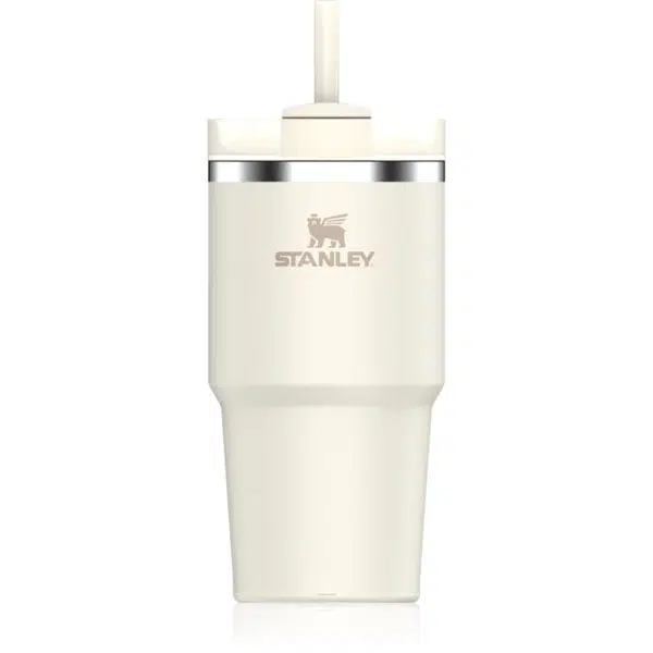 Stanley Quencher H2.O FlowState™ Tumbler nerezový tumbler s brčkem malý Cream 2.0 600 ml