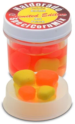 Haldorádó gumová kukuřice spécicorn mix limited edition 16 ks 10+15 mm - pikantní broskev