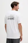 Tričko BOSS Green Tee Photoprint pánské, bílá barva, s potiskem, 50545869