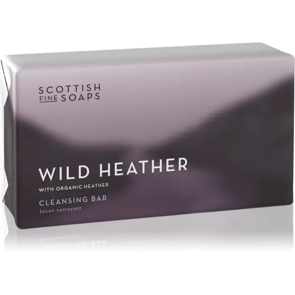 Scottish Fine Soaps Wild Heather čisticí tuhé mýdlo 220 g