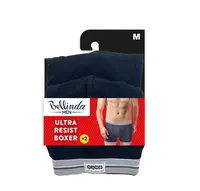 Bellinda Pánské strečové boxerky Ultra resist vel. M 2 ks černé