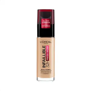 Loréal Paris Infaillible 32H Fresh Wear odstín 120 Warm Doré tekutý make-up 30 ml